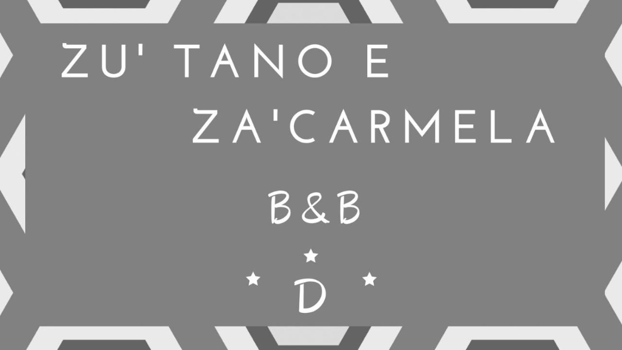 B&B Zu Tanu E Za Carmela Realmonte Kültér fotó